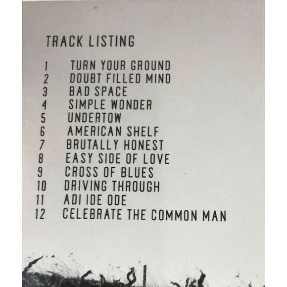 Common Man Project Turn Your Ground Music CD Human Thread Civic Engagement 2018 - Picture 6 of 8